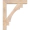 Ekena Millwork Merced Block Smooth Bracket w/ Offset Brace, Douglas Fir, 7 1/2"W x 36"D x 44"H BKT0806X36X44MRC05SDF - alternate 2